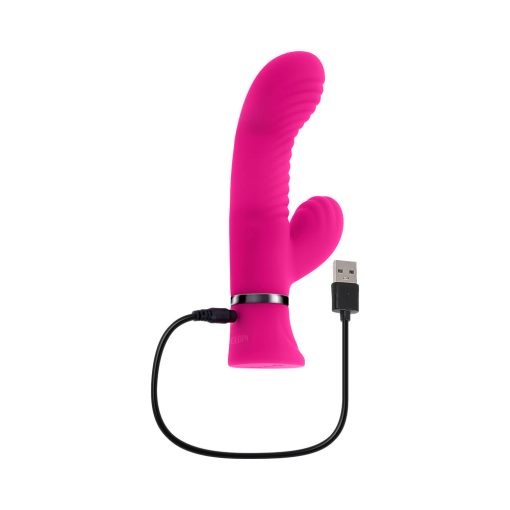 Selopa Next Wave Rechargeable Vibrating Dual Stimulator Silicone Pink - Image 7