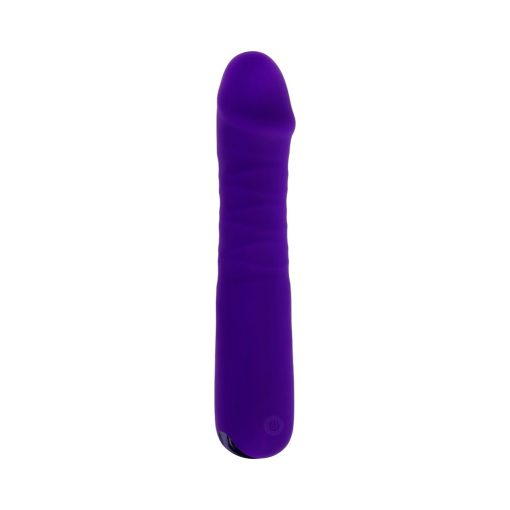 Selopa Ambition Rechargeable Thrusting Vibrator Silicone Purple - Image 6