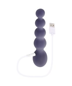 Zero Tolerance Rumpy Bumpy Rechargeable Anal Vibrator Silicone Purple