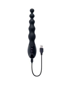 Zero Tolerance Backdoor Baton Rechargeable Anal Vibrator Silicone Black