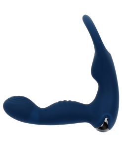 Zero Tolerance By All Means Rechargeable Prostate Vibrator With Remote Silicone Blue