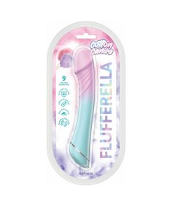 Cotton Candy Flufferella Silicone Vibrator 9 Frequencies