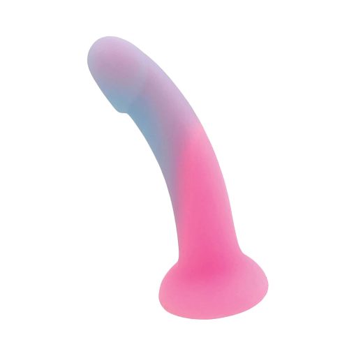 Cotton Candy Pound Cake Silicone Dildo 10 Frequencies 7.5 In. - Image 2