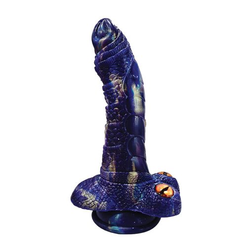 Monster Romance Serpent Seducer With Vibrating Bullet Silicone Dildo 7.5 In. - Image 2