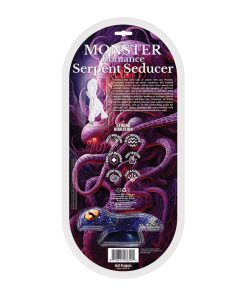 Monster Romance Serpent Seducer With Vibrating Bullet Silicone Dildo 7.5 In.