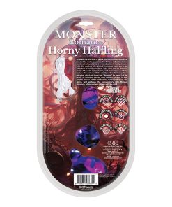 Monster Romance Horny Halfling With Vibrating Bullet Silicone Dildo 7 In.