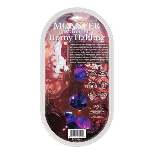 Monster Romance Horny Halfling With Vibrating Bullet Silicone Dildo 7 In. - Image 3