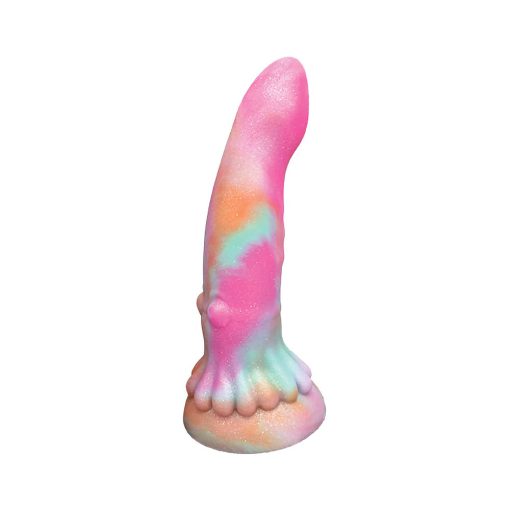 Monster Romance Squid Lust With Vibrating Bullet Silicone Dildo 6 In. - Image 2