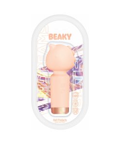 Wet Dreams Beaky Horned Mini Vibe Multi-Speed Silicone Peach