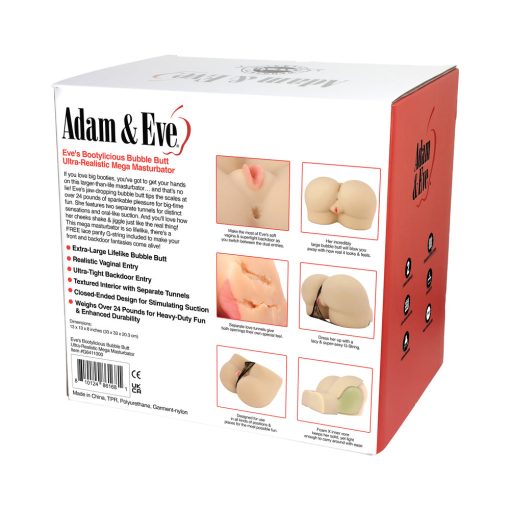 Adam & Eve Eve’s Bootylicious Bubble Butt – Life-Size Dual Entry Masturbator - Image 12