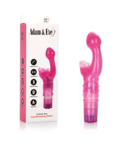 Adam & Eve Butterfly Kiss – Clitoral & G-Spot Waterproof Butterfly Vibrator