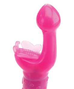 Adam & Eve Butterfly Kiss – Clitoral & G-Spot Waterproof Butterfly Vibrator
