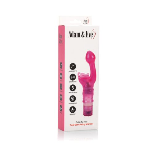 Adam & Eve Butterfly Kiss – Clitoral & G-Spot Waterproof Butterfly Vibrator - Image 6