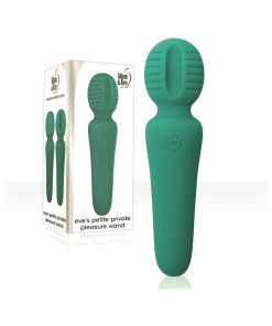 Eve's Petite Private Pleasure Wand – Rechargeable Silicone Vibrator, Waterproof