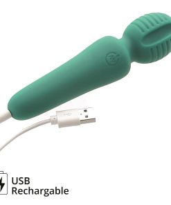 Eve's Petite Private Pleasure Wand – Rechargeable Silicone Vibrator, Waterproof