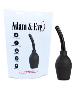 Adam & Eve EZ Anal Douche – Easy-Use Bulb Cleanser for Anal Prep