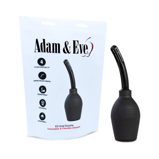 Adam & Eve EZ Anal Douche – Easy-Use Bulb Cleanser for Anal Prep