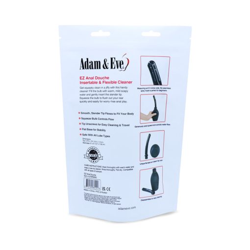Adam & Eve EZ Anal Douche – Easy-Use Bulb Cleanser for Anal Prep - Image 4