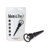 Adam & Eve Vibrating Anal Beads – 7-Function Silicone Toy with Bullet