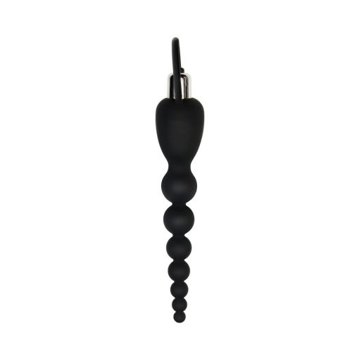 Adam & Eve Vibrating Anal Beads – 7-Function Silicone Toy with Bullet - Image 3