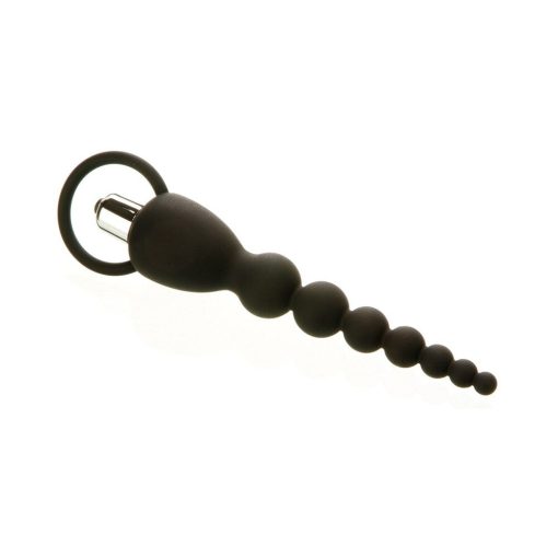 Adam & Eve Vibrating Anal Beads – 7-Function Silicone Toy with Bullet - Image 4