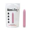 Adam & Eve Velvet Kiss Vibrator – Waterproof Slim G-Spot & Clit Toy