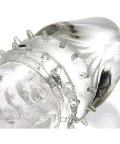 Adam & Eve 2 Inch Penis Extender Sleeve – Clear Realistic Enhancer