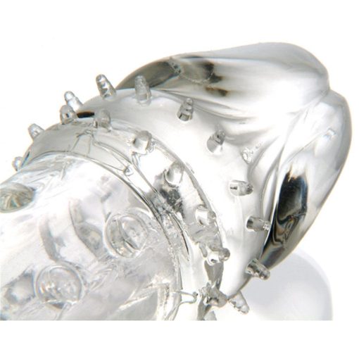 Adam & Eve 2 Inch Penis Extender Sleeve – Clear Realistic Enhancer - Image 6