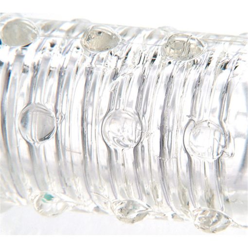 Adam & Eve 2 Inch Penis Extender Sleeve – Clear Realistic Enhancer - Image 7