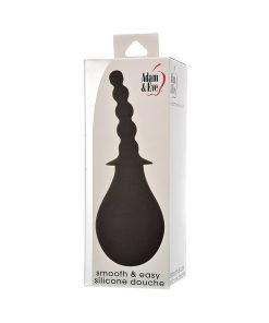 Adam & Eve Smooth & Easy Silicone Douche – Soft Tip Anal & Vaginal Cleaner
