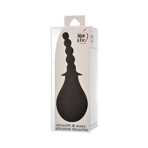 Adam & Eve Smooth & Easy Silicone Douche – Soft Tip Anal & Vaginal Cleaner