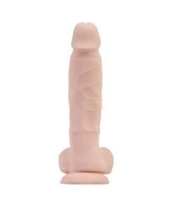 Adam & Eve True Feel Vibrating Dildo – Remote Control, Suction Base, Real Feel