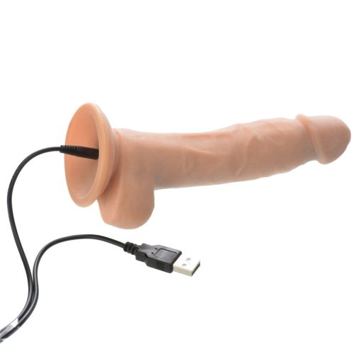 Adam & Eve True Feel Vibrating Dildo – Remote Control, Suction Base, Real Feel - Image 10