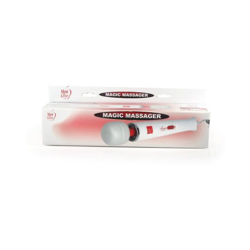 Adam & Eve Magic Massager – Powerful Wand Vibrator with 2 Speeds, Plug-In