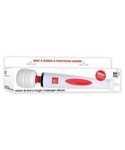 Adam & Eve Magic Massager Deluxe – 8-Mode Powerful Wand Massager