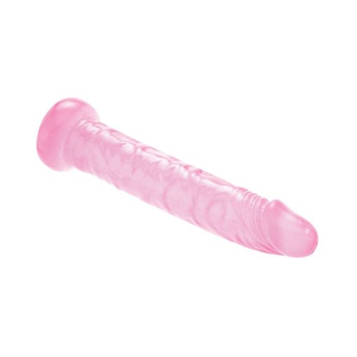 Adam & Eve Pink Jelly Slim Dildo – Flexible 6-Inch Realistic Dildo - Image 3