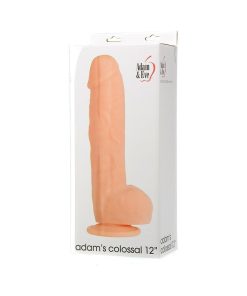 Adam & Eve Colossal 12 Inch Dildo – Suction Cup & Realistic Look