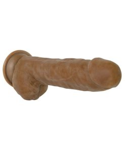 Adam & Eve Colossal 12 Inch Dildo – Brown, Suction Cup & Realistic Design
