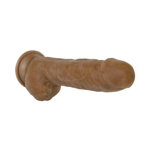Adam & Eve Colossal 12 Inch Dildo – Brown, Suction Cup & Realistic Design - Image 3