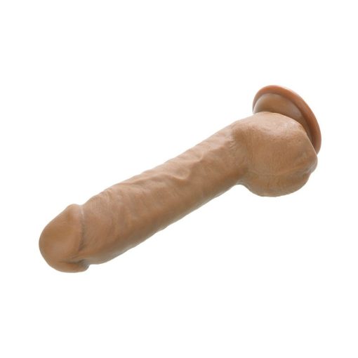 Adam & Eve Colossal 12 Inch Dildo – Brown, Suction Cup & Realistic Design - Image 4