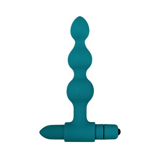 Adam & Eve Vibrating Anal Bead Set – 3 Bumpy Silicone Plugs + Bullet - Image 8
