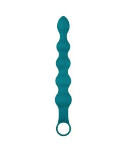 Adam & Eve Vibrating Anal Bead Set – 3 Bumpy Silicone Plugs + Bullet