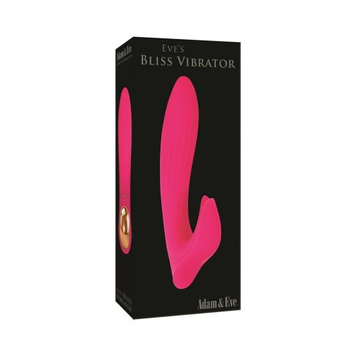 Adam & Eve Eve’s Bliss Vibrator – Dual Motor Rechargeable Clit & G-Spot Toy