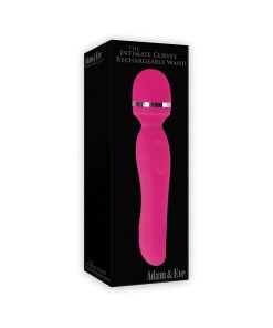 Adam & Eve Intimate Curves Wand – Rechargeable Powerful Wand Vibrator