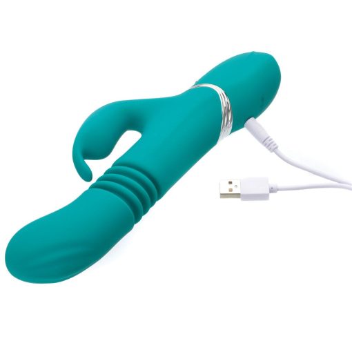 Adam & Eve Eve’s Rechargeable Thrusting Rabbit – Dual Motor G-Spot Vibrator - Image 5