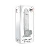 Adam & Eve Crystal Clear 8 In. Dildo – Lifelike Suction Cup & Strap-On Ready