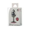 Adam & Eve Pink Gem Anal Plug Medium – Body-Safe Metal Butt Plug