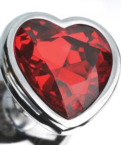 Adam & Eve Three Hearts Gem Anal Plug Set – Metal Training Kit