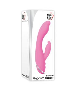 Adam & Eve G-Gasm Rabbit – Dual Motor G-Spot & Clit Vibrator, Waterproof