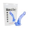 Adam & Eve Cool Curve Jelly Dildo – Curved Suction Cup & Strap-On Compatible